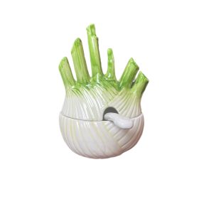 Articsóka mintás cukor tartó 12*9 cm