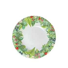 Erdei gyümölcs mintás mély tál 38 cm