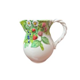 Erdei gyümölcs mintás kancsó 20 cm