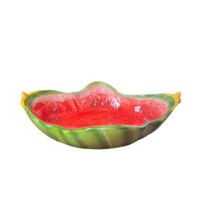 Dinnye formájú, ovális, mély tál 28*20 cm