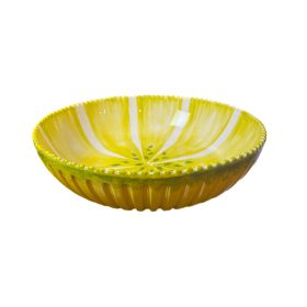 Citrom formájú mély tál 34 cm