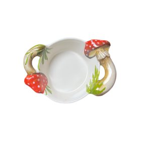 Gomba mintás mély tálka 12,5 cm